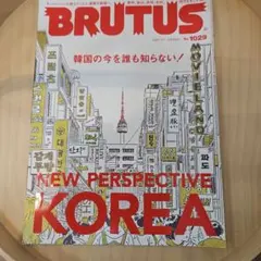 BRUTUS 1029号 NEW PERSPECTIVE KOREA