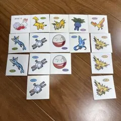 ポケモンパンデコキャラシールセット