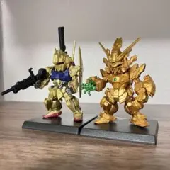 ガンダムコンバージ　ゴールドエディション　シャイニングガンダム　百式　セット