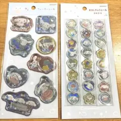 り*か様 サンリオおはじきふうシール&ウォーターシール