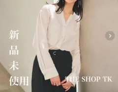 【新品未使用】TK ダブルポケット スキッパーシャツ