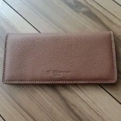 G. Menanzo MILANO 長財布 ブラウン
