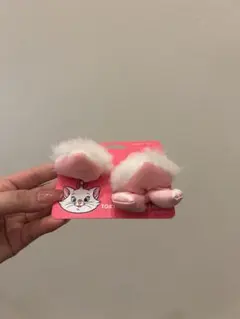 マリー　ディズニー　ヘアクリップ　ぱっちん
