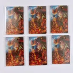 劇場版 鬼滅の刃 第3弾KV Web Shop くじ 竈門炭治郎 6枚