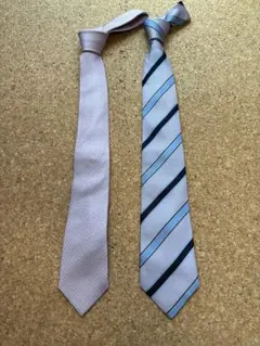 【11月末まで】 AOKI アオキ　LES MUES ネクタイ2本