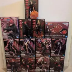 NARUTO -ナルト- 疾風伝　暁フィギュア　ルームライト　13点セット