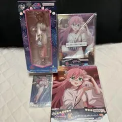 一番くじ　ぼっち・ざ・ろっく　A賞、E賞、I賞、K賞　後藤ひとり