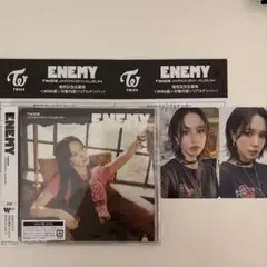 TWICE ミナ CD enemy ソロ盤 開封済 シリアル トレカ