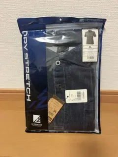 I'Z FRONTIER ポロシャツ 3L インディゴブルー