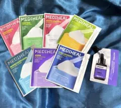 メディヒール トナーパッド 7種サンプルセット PDRN セラム