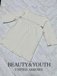 背中スリット　BEAUTY&YOUTH ユナイテッドアローズ　半袖