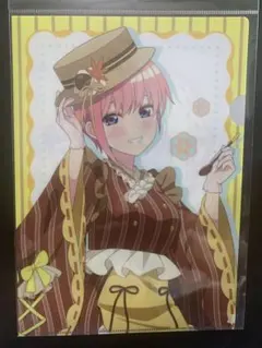 中野一花セット 五等分の花嫁 メガシャキ クリアファイル 当選品 中野一花セット 五等分の花嫁 メガシャキ クリアファイル 当選品