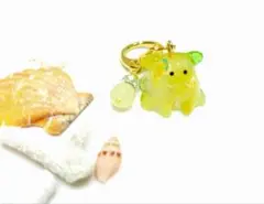 メンダコキーホルダー（レモン）2