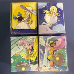 ポケモンカードゲーム デッキケース 4個セット アセロラ リーリエ