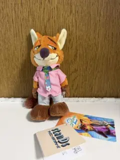 ニック・ワイルド ぬいぐるみ ズートピア2 スタンディーズ　stanDs