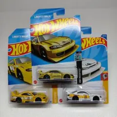 ホットウィール 日産 シルビア S15 ミニカー 3台セット 未開封品