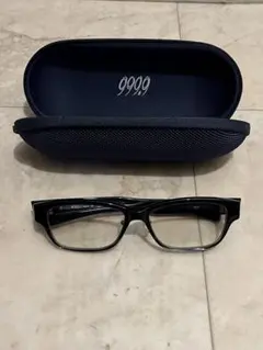 9999 felsun ブラックフレーム メガネ NEW COLLECTION 2023-2024