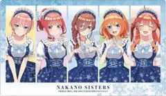 五等分の花嫁　スノーメイドver　プレイマット