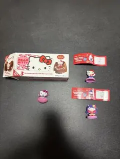 チョコエッグ ハローキティコラボ 2種2個セット（おまけ付き）