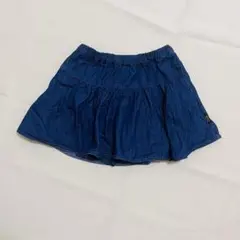 ノイユ　 エイムべべ　ダークブルー キュロットスカート120cm