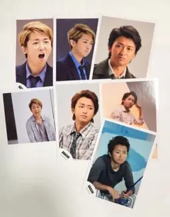 嵐 大野智 公式写真7枚セット