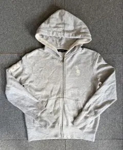Polo by Ralph Lauren ジップパーカー グレー ビッグポニー