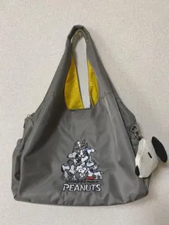 YSACCS スヌーピー トートバッグ グレー