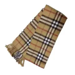 [新品] マフラー ショール ストール チェック ブラウン コート 上品 冬