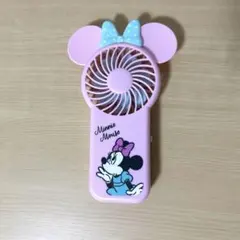 ミニーマウス ハンディファン ピンク
