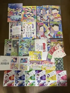 おそ松さん 雑誌 ポスター クリアファイル シール セット✩