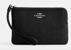 COACH ブラック ポーチ