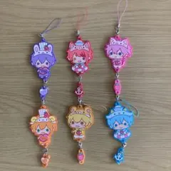 すとぷり　6人全員！　ラバーストラップ