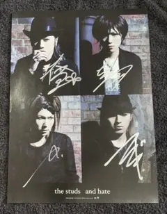 ★レア★ex蜉蝣大佑/the studs直筆サイン入りポスター ☆レア☆ex蜉蝣大佑/the studs直筆サイン入りポスター 2026年最新】the
