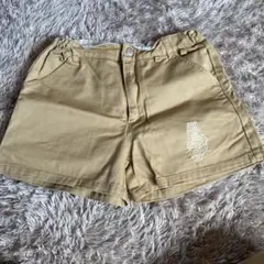 キッズ　女の子　by LOVEiT 茶色のショートパンツ