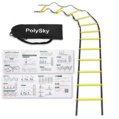 トレーニングラダー PolySky ラダー トレーニング 3m 収納袋付き