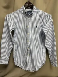Ralph Lauren ストライプ ボタンダウンシャツ 150 ラルフローレン