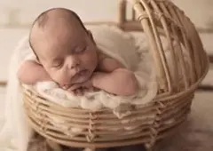 【値下げ】ラタン製 楕円形バスケット　カゴ　かご