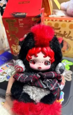 M*o様 ポップマート Have a Good Runシリーズ　スカルパンダ　シ