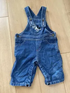 Disney ミッキー　オーバーオール　 90 訳あり