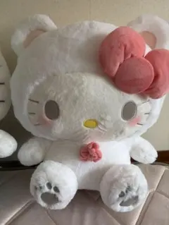 サンリオ ハローキティ 特大 ぬいぐるみ 白 平成 2004年 キティ - メルカリ