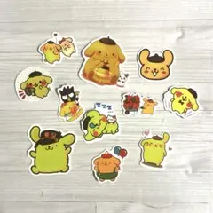 ポムポムプリン ダイカットステッカー 11枚セット