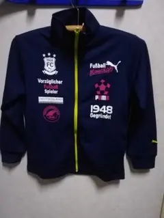 プーマ　ジュニアトレーニングジャケット　160cm 紺