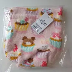 花柄 パイル地 巾着袋 ピンクフェイラー - メルカリ