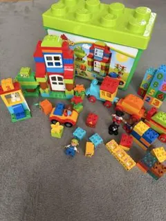 LEGO Duplo まとめ売り　緑コンテナ　汽車セット