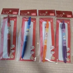 ちいかわ★ハチワレ★うさぎ★モモンガ★ ボールペン 4本セット