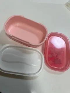 アンパンマン ピンク弁当箱 フォーク付き