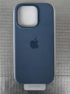 【純正】Apple iPhone 15 Pro シリコンケース　ウインターブルー