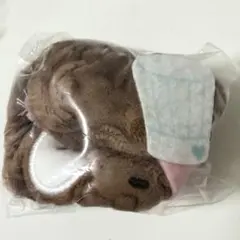 シュガーバニーズ　シュガバニ　ふわふわ巾着 2 くろうさ　ガチャガチャ