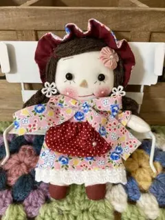 ハンドメイドバッグチャーム☆キーホルダー☆カントリードール