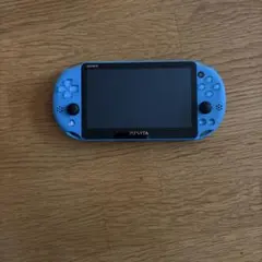 本日限定価格！！ソフト1本付きPS Vita PCH-2000 ブルー 本体